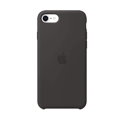  Silicone case APPLE iPhone SE (2020) Black