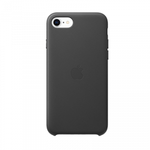 Δερμάτινη θήκη APPLE iPhone SE (2020) Μαύρη