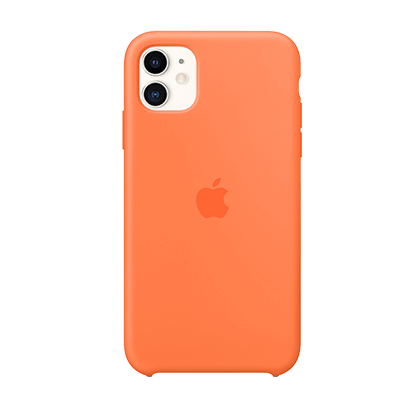 APPLE iPhone 11 Silicone Case Orange