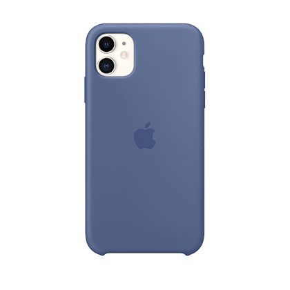 APPLE iPhone 11 silicone case Dark Blue