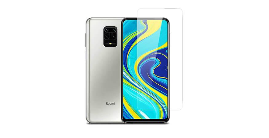  Transparent case + COSY screen protector glass for XIAOMI Redmi Note 9s / 9 Pro