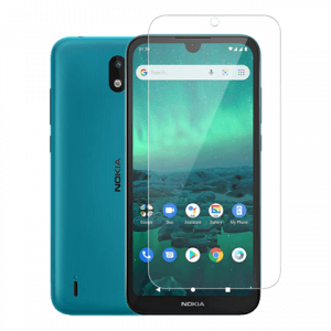 Διάφανη θήκη + γυαλί προστασίας οθόνης COSY για το NOKIA 1.3