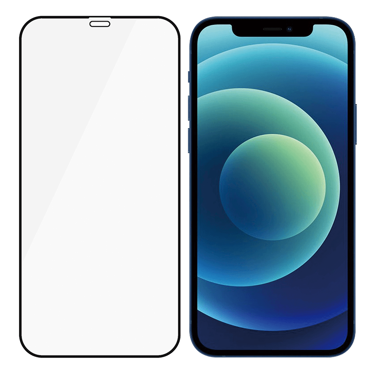 Γυαλί προστασίας οθόνης με πλαίσιο PANZERGLASS Case Friendly για το iPhone 12 mini