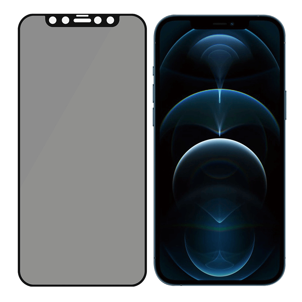 Γυαλί προστασίας οθόνης με πλα ίσιο PANZERGLASS Case Friendly Privacy για το iPhone 12 Pro Max