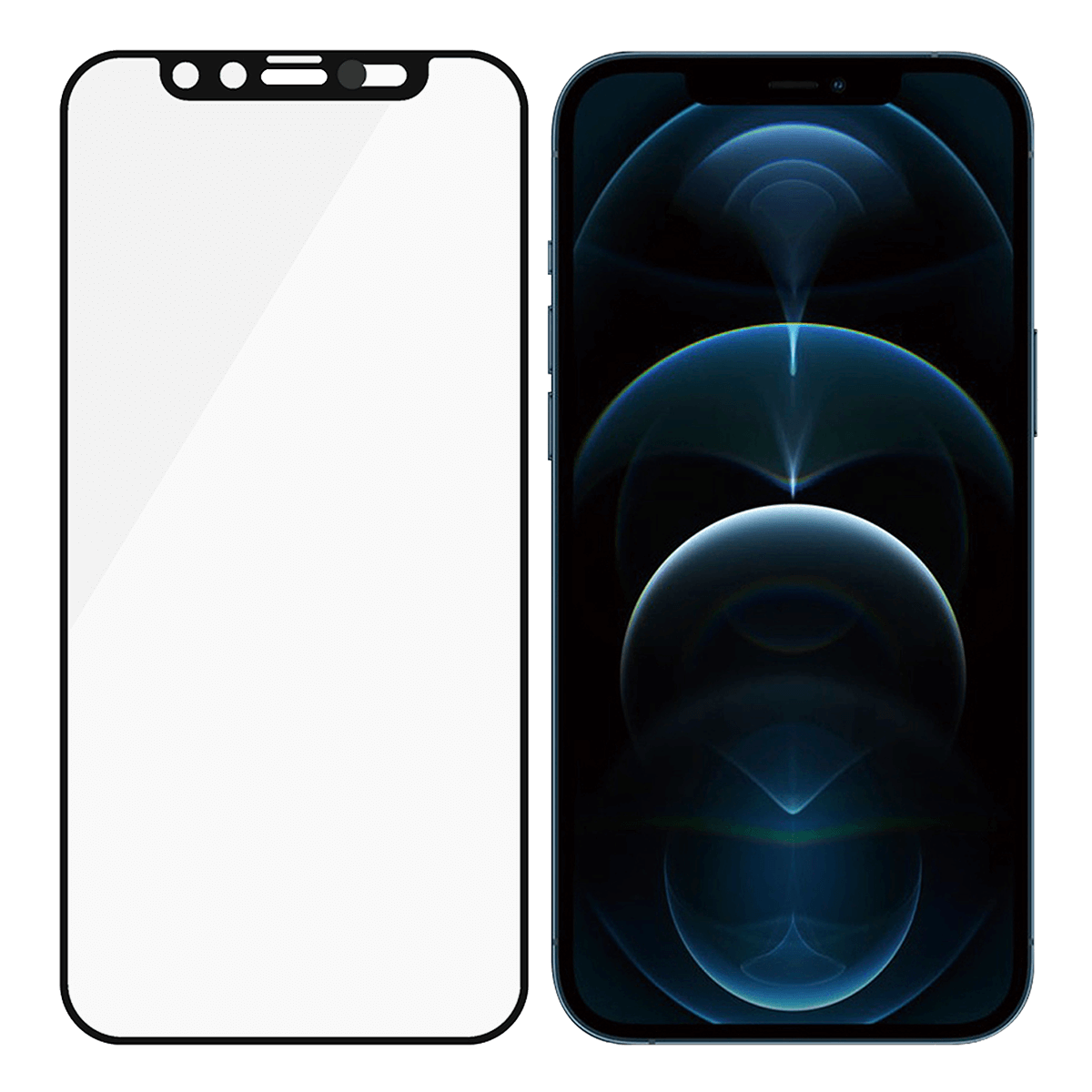 Γυαλί προστασίας οθόνης με πλαίσιο PANZERGLASS Case Friendly CamSlider για το iPhone 12 Pro Max