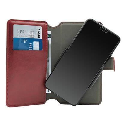  Universal PURO Wallet 360 ° case for Smartphones up to 6.0 red