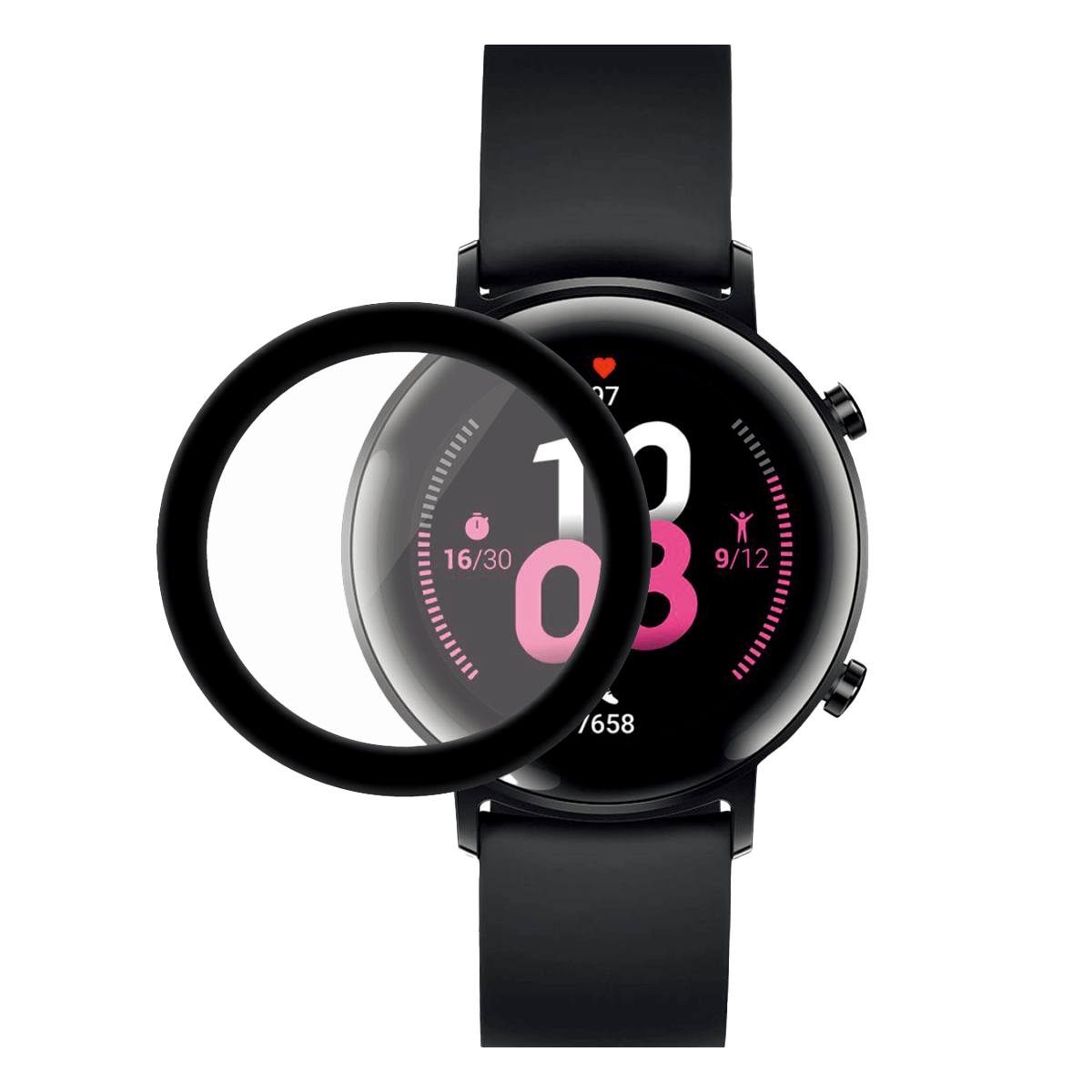 Γυαλί προστασίας οθόνης PANZERGLASS για HUAWEI GT 2 42mm - 2