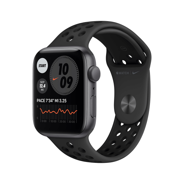 APPLE Watch Nike SE GPS 44mm Space Grey Aluminium Sport Band Anthracite Black