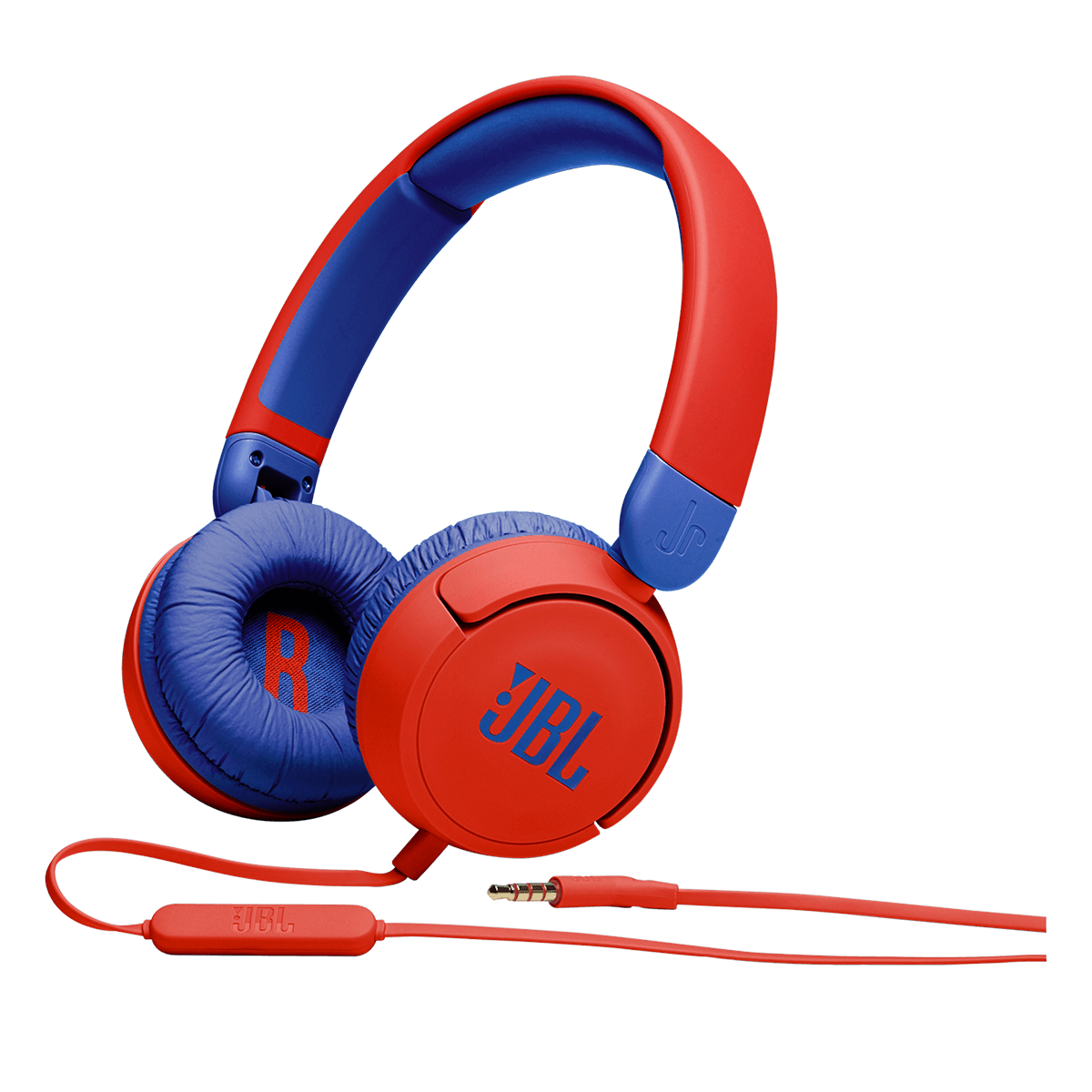 Ενσύρματα ακουστικά JBL JR310 Κόκκινο/ Μπλε