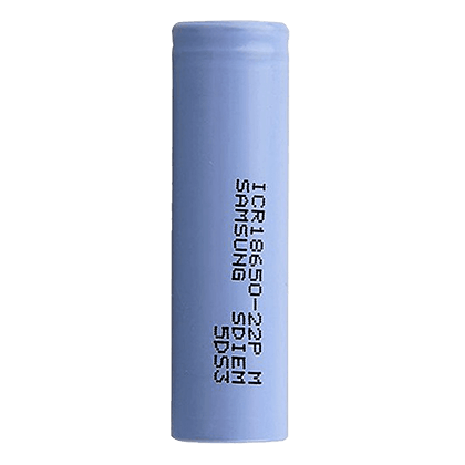 Rechargeable Battery SAMSUNG ICR 18650-22P 3.7V 2900mah