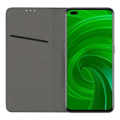 Magnet Book Case SENSO for the Realme X50 Black