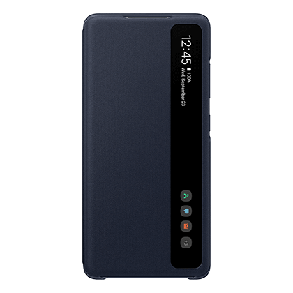  Case Clear View Cover SAMSUNG Galaxy S20 FE Dark Blue