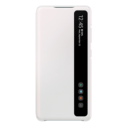  Case Clear View Cover SAMSUNG Galaxy S20 FE White
