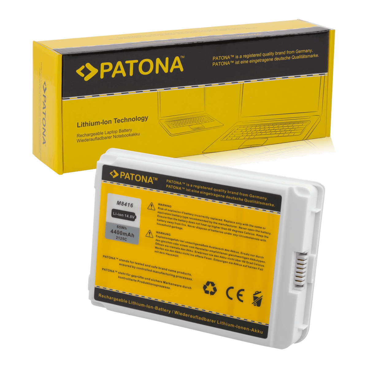 Μπαταρία Laptop PATONA 2125 14.8V 4400mAh​ για APPLE
