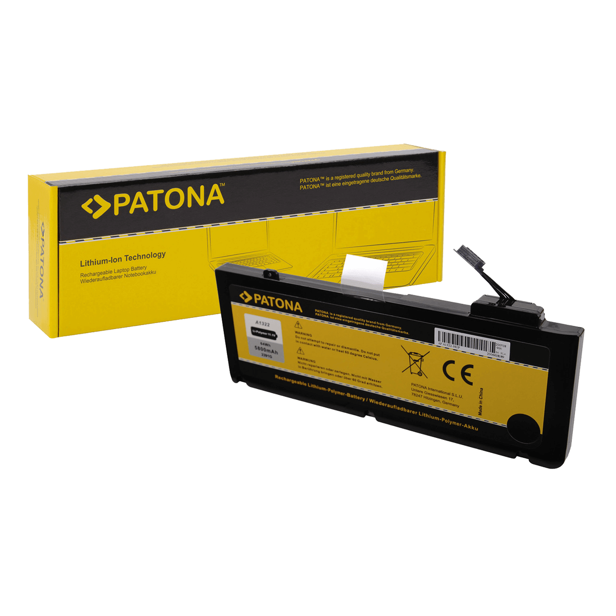 Μπαταρία Laptop PATONA 2391 11.1V 5800mAh​ για APPLE