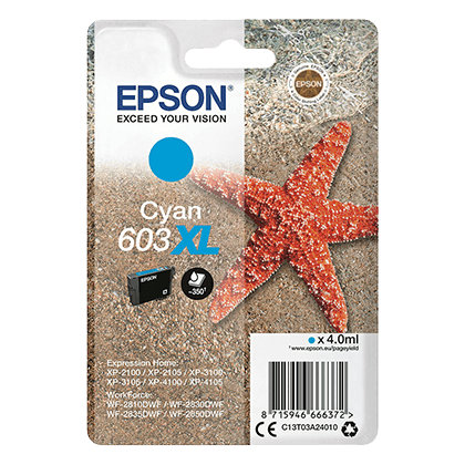 ink EPSON 603XL cyan