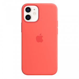 Θήκη σιλικόνης με MagSafe APPLE iPhone 12 mini Pink Citrus
