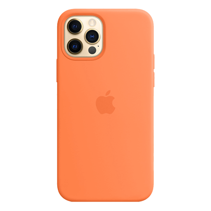  Silicone case with MagSafe APPLE iPhone 12 / Pro Kumquat