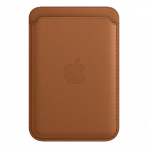 Δερμάτινη θήκη Wallet με MagSafe iPhone Saddle Brown