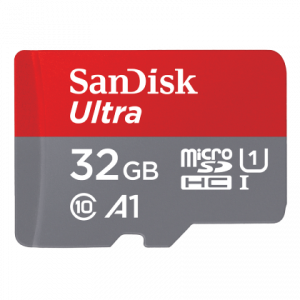 SANDISK κάρτα μνήμης Ultra microSDHC 32GB 120MB/s