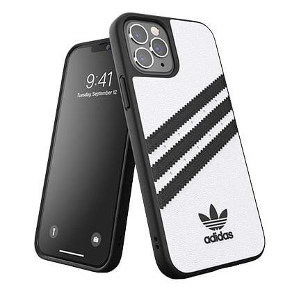  Tpu Case ADIDAS Molded PU iPhone 12/12 Pro - APPLE 6.1 '' White / Black