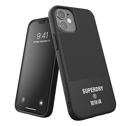  SUPERDRY case for iPhone 12 mini Black