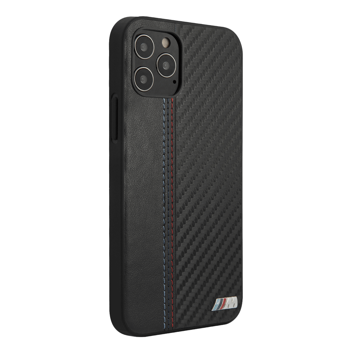 Θήκη BMW Carbon Leather TPU Hard για τα iPhone 12/ 12 Pro Μαύρη - 4