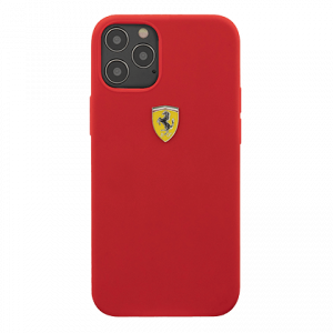 Θήκη FERRARI για το iPhone 12 Pro Max Κόκκινη