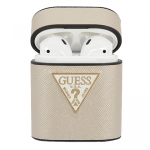 Θήκη GUESS για τα APPLE AirPods Μπεζ