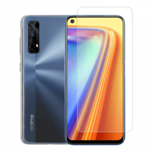 Διάφανη θήκη + γυαλί προστασίας οθόνης COSY για το Realme 7