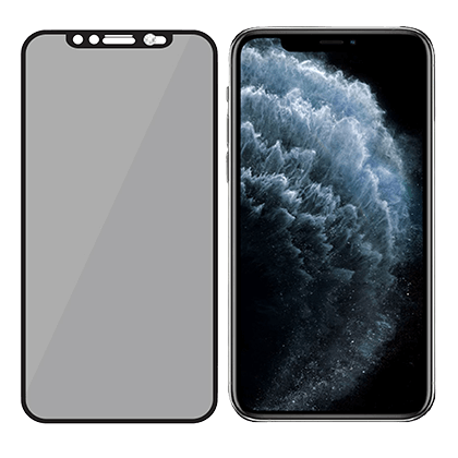 Screen protector with PANZERGLASS Case Friendly CamSlider Dual Privacy Fashion Edition for iPhone X / Xs / 11 Pro