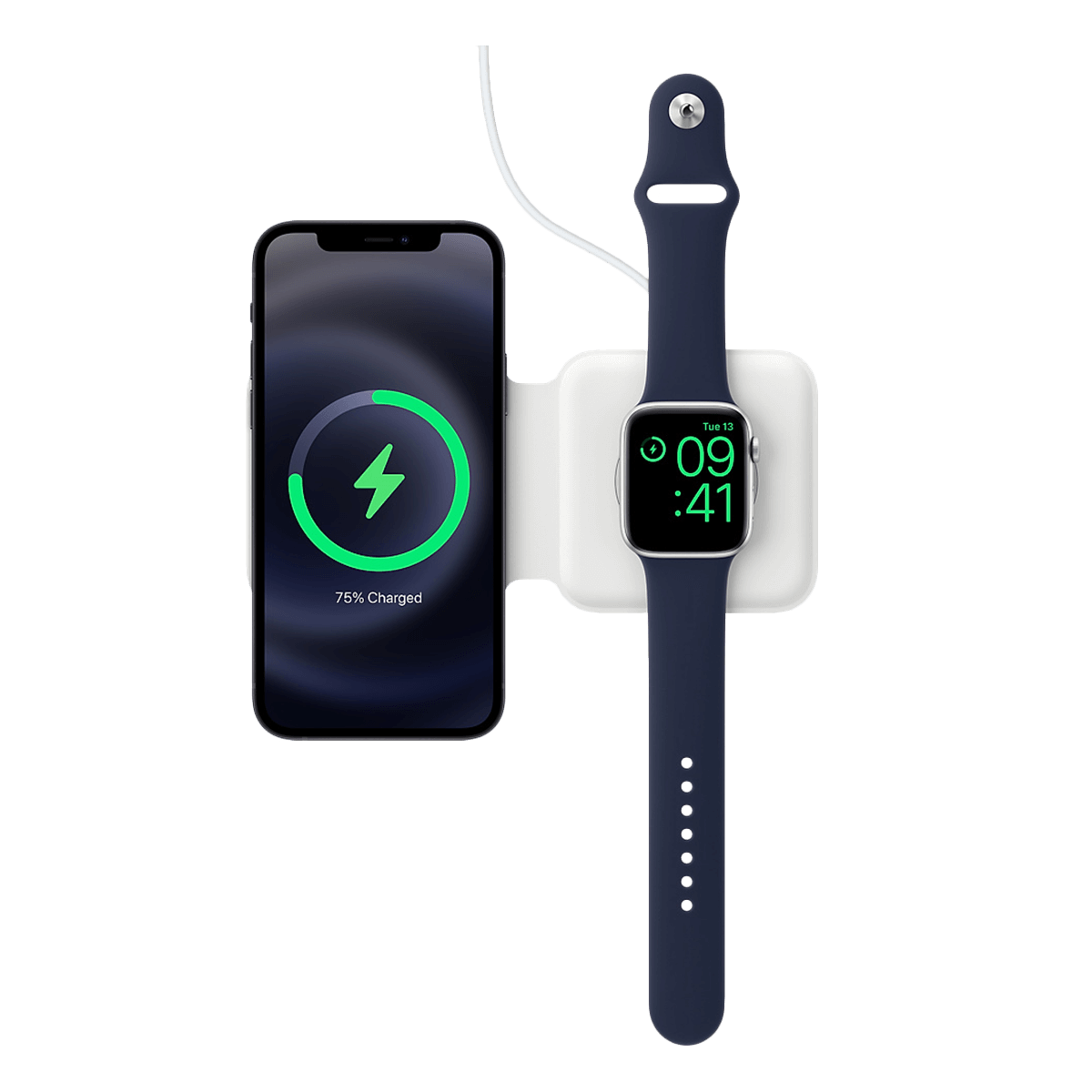Ασύρματος Φορτιστής APPLE Duo MagSafe Λευκό - 6