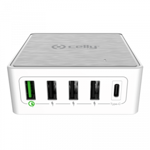 Φορτιστής CELLY PD Power Station με 5 θύρες USB