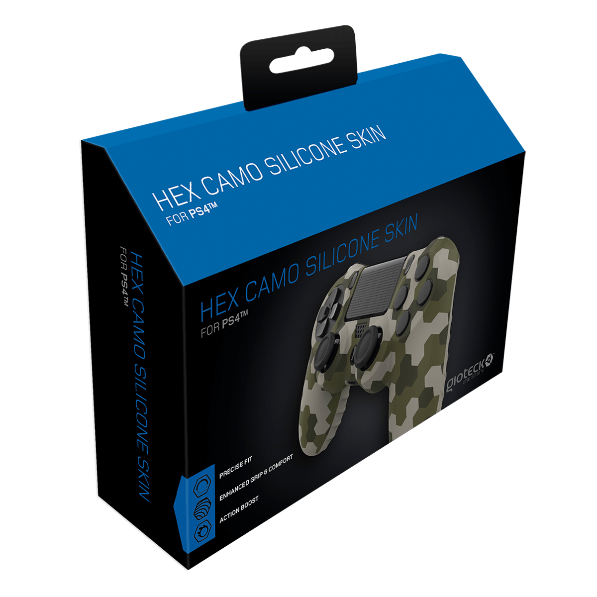 Θήκη Σιλικόνης Χειριστηρίου GIOTECK HEX Camo για PS4