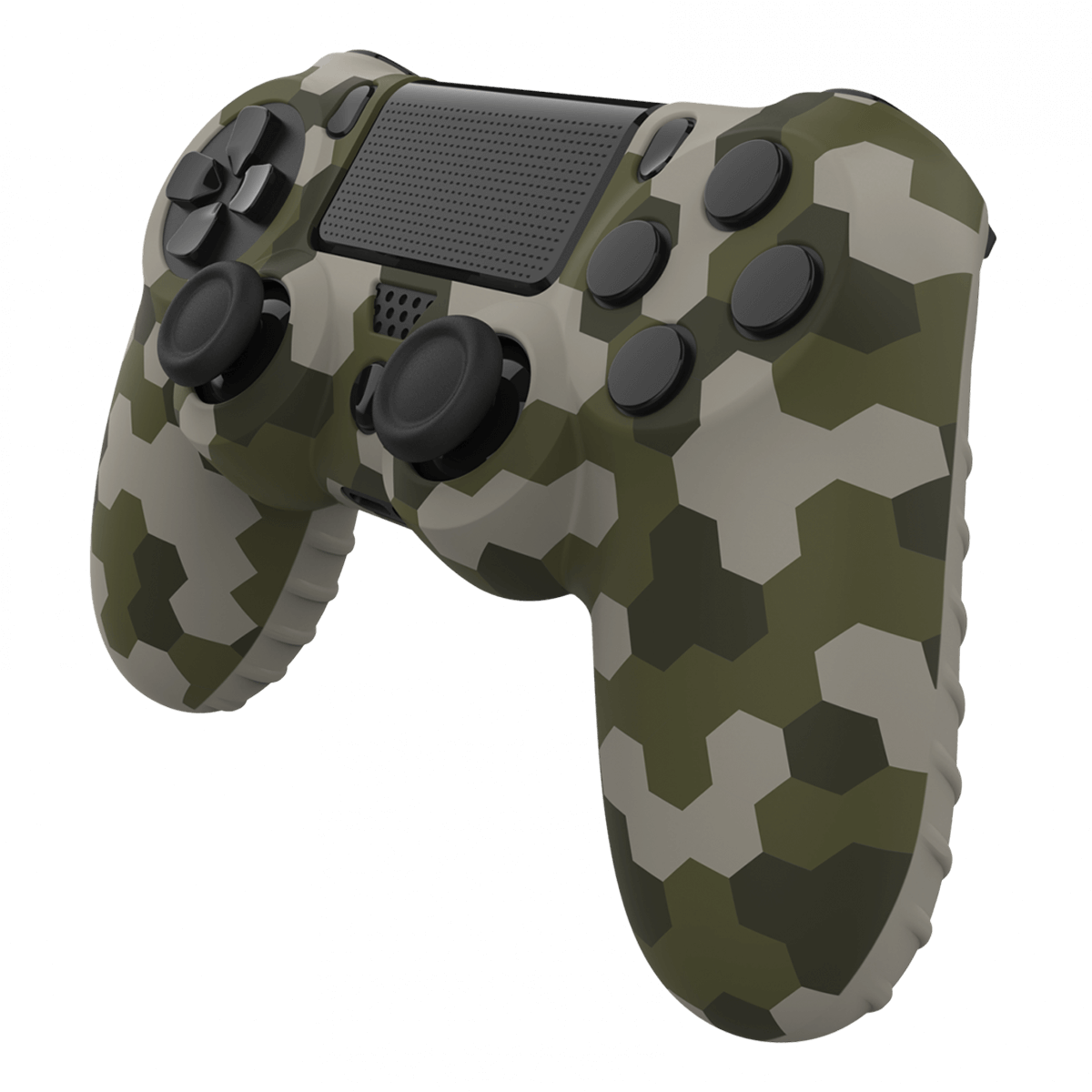 Θήκη Σιλικόνης Χειριστηρίου GIOTECK HEX Camo για PS4 - 2
