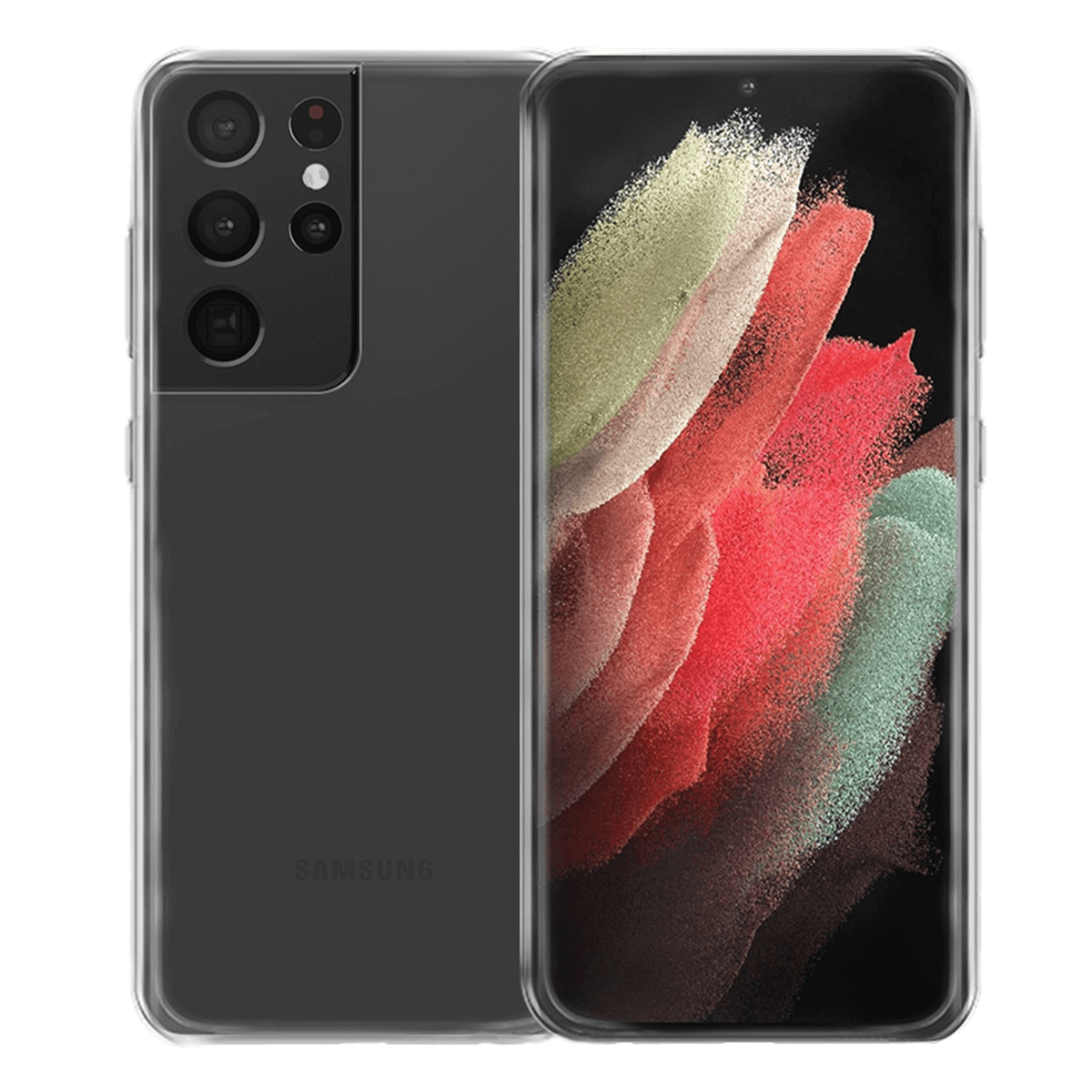 Διάφανη θήκη COSY για το SAMSUNG Galaxy S21 Ultra - 3