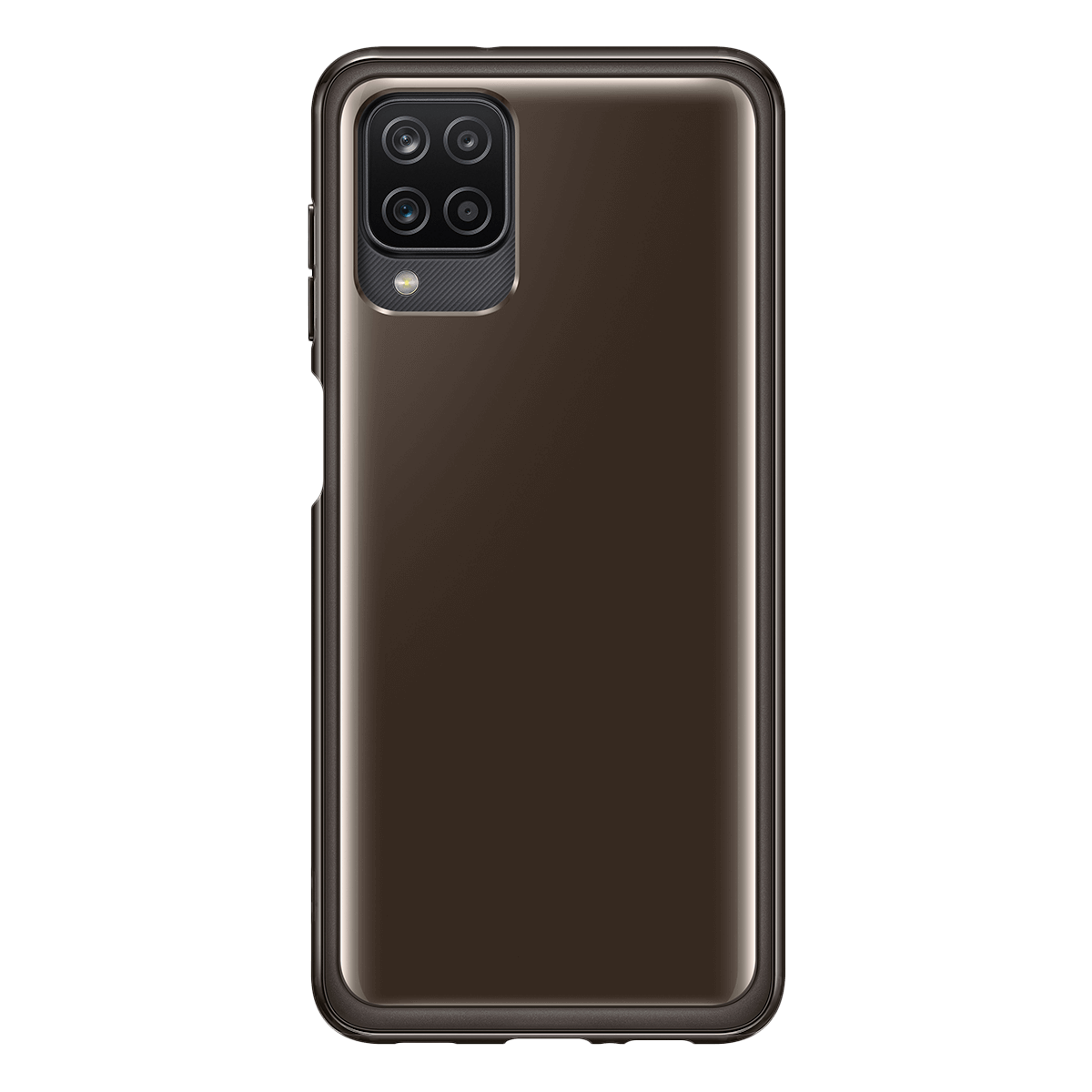 Θήκη Soft Clear Cover SAMSUNG Galaxy A02s Μαύρη