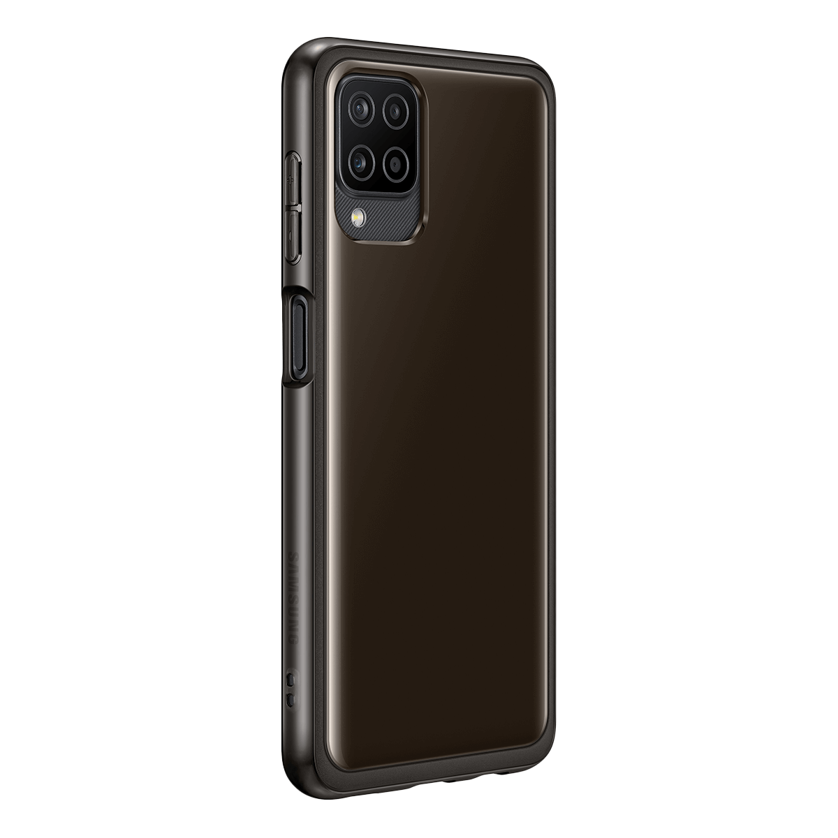 Θήκη Soft Clear Cover SAMSUNG Galaxy A02s Μαύρη - 2