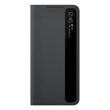  Case Clear View Cover SAMSUNG Galaxy S21 black