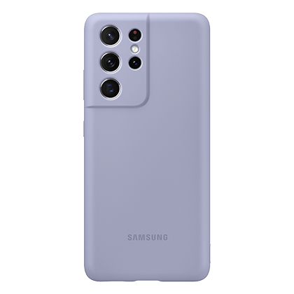 Silicone case SAMSUNG Galaxy S21 Ultra Purple