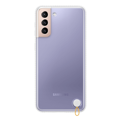  Clear Protective Cover Case SAMSUNG Galaxy S21 + White