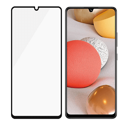 Screen protector with PANZERGLASS Case Friendly frame for SAMSUNG Galaxy A42