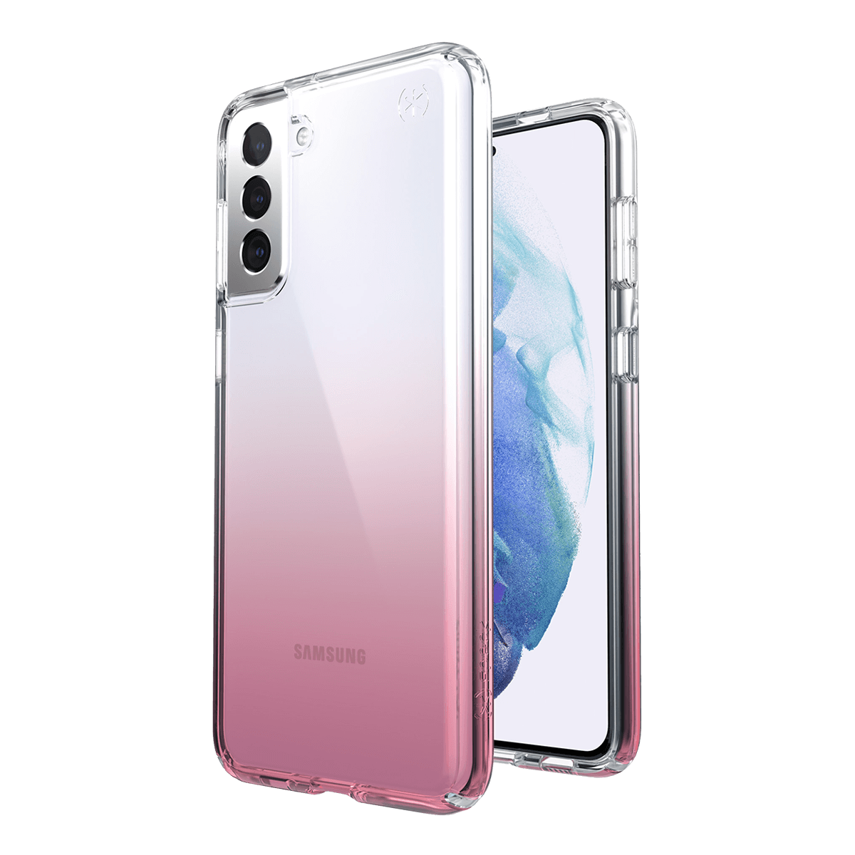 Θήκη SPECK Presidio Perfect-Clear Ombre για το SAMSUNG Galaxy S21+ Ροζ - 3