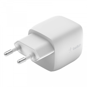 Φορτιστής Ταξιδίου BELKIN Boost Charge Gan USB-C 30W Λευκό
