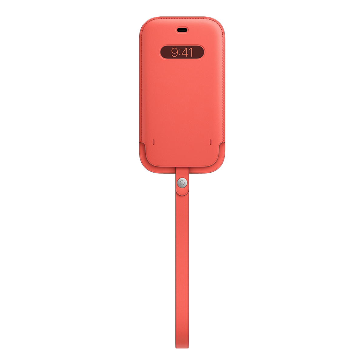 Δερμάτινη θήκη APPLE Sleeve με MagSafe iPhone 12 mini Pink Citrus