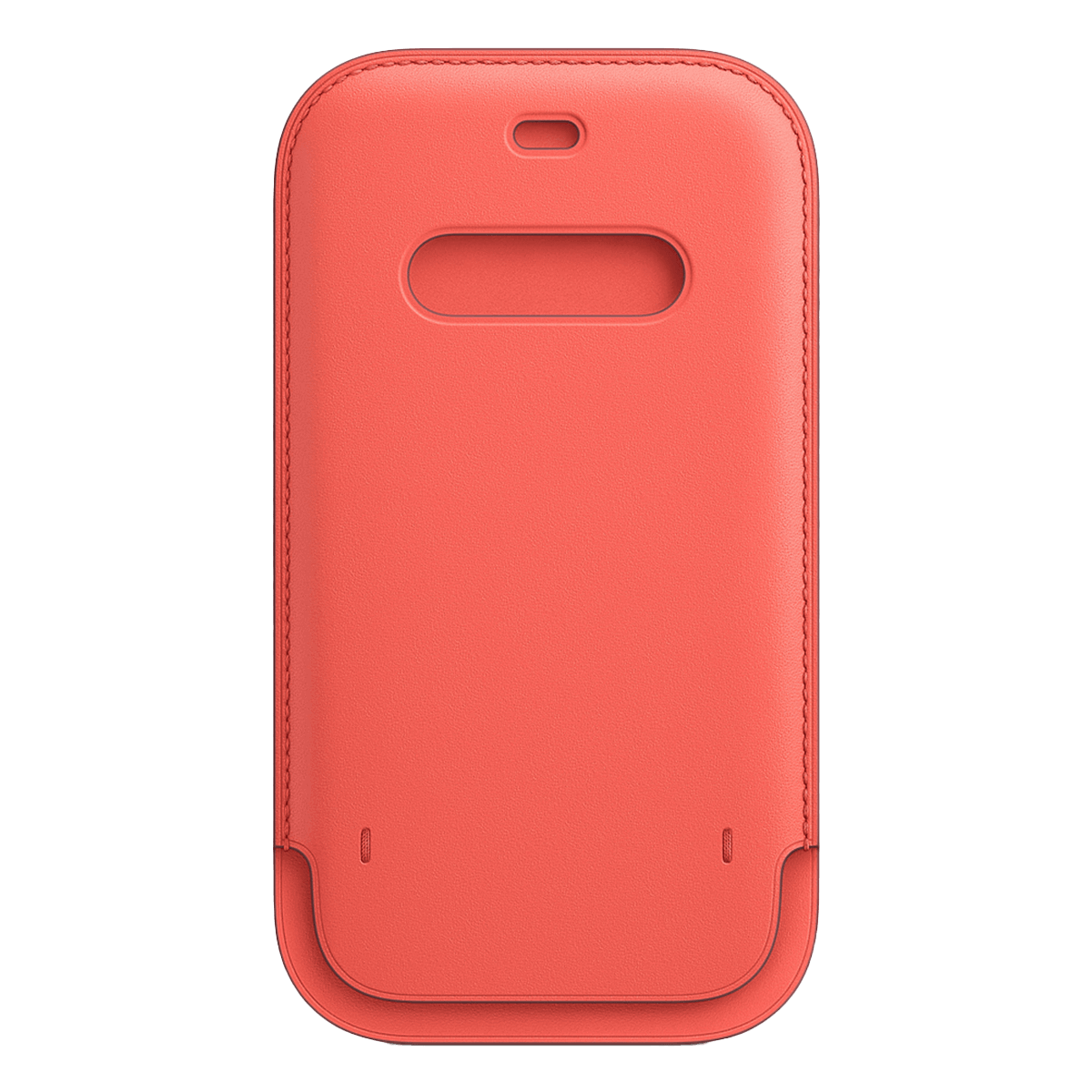 Δερμάτινη θήκη APPLE Sleeve με MagSafe iPhone 12 mini Pink Citrus - 3