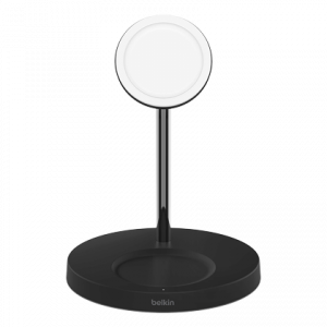 Ασύρματος Φορτιστής BELKIN Boost Charge 2 σε 1 με MagSafe 15W Μαύρο