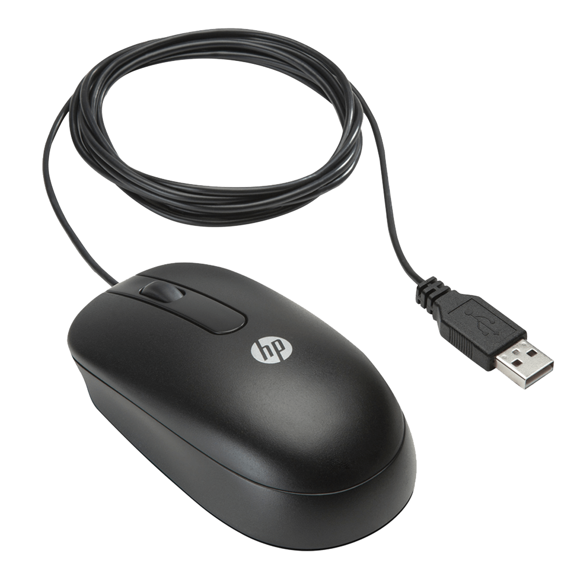 Ενσύρματο Ποντίκι HP USB Optical Scroll Μαύρο