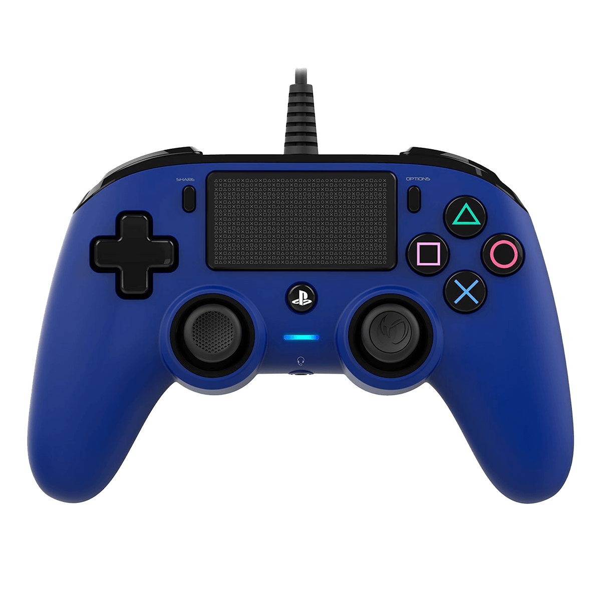 Ενσύρματο χειριστήριο NACON Compact για PS4 Μπλε