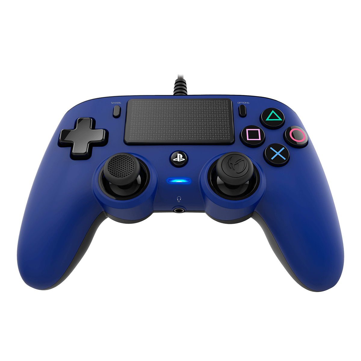 Ενσύρματο χειριστήριο NACON Compact για PS4 Μπλε - 3